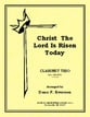 Christ the Lord is Risen Today Clarinet Trio and Piano cover